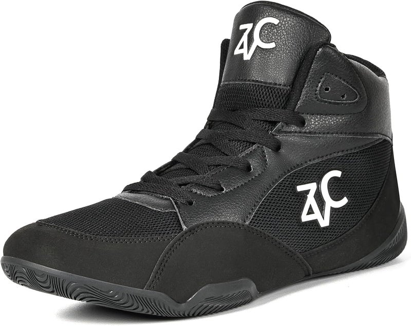 ZVC Wrestling Shoes Men Boxing Shoes for Fighting Shoes Powerlifting Bodybuilding Boots Footwear - Image 1